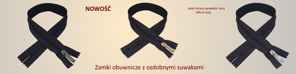 zamki z ozdobnymi suwakami